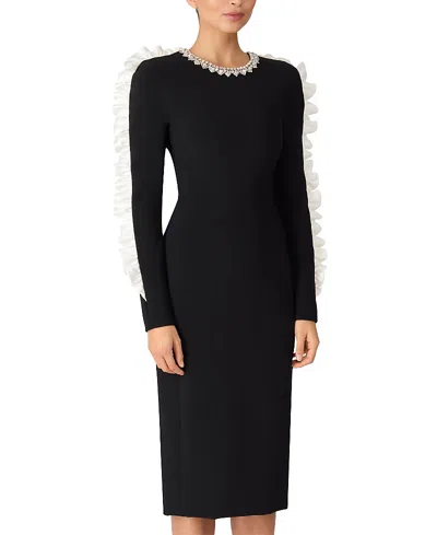 Jenny Packham Cheri Dress In Black