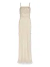 Jenny Packham Cherry Maxi Dress In Neutrals
