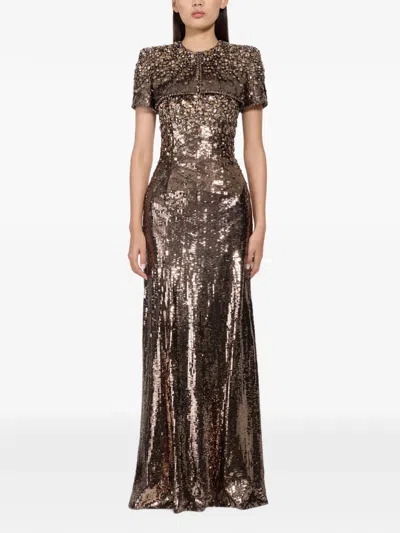 Jenny Packham Chiana And Rey Dress Pack In Brown