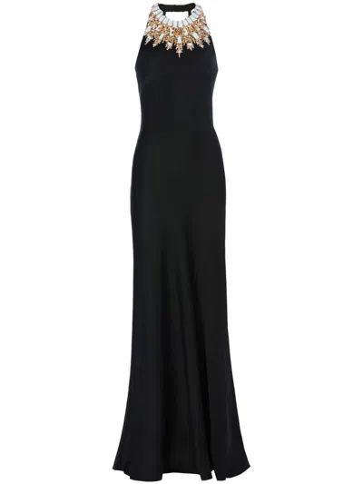 Jenny Packham Cleo Dress In Black