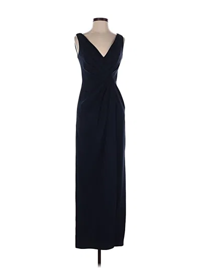 Pre-owned Jenny Packham Cocktail Dress In Blue