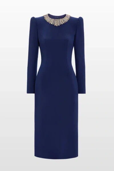JENNY PACKHAM JENNY PACKHAM CORA LONG-SLEEVE MIDI DRESS