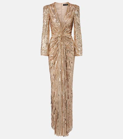 JENNY PACKHAM DARCY EMBELLISHED GOWN