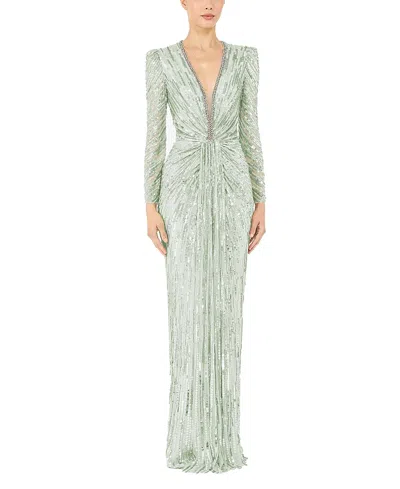 JENNY PACKHAM DARCY SEQUIN-EMBELLISHED DRESS