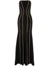 Jenny Packham Dash Gown Dress In 黑色