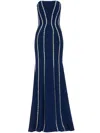 Jenny Packham Dash Gown Dress In Blue