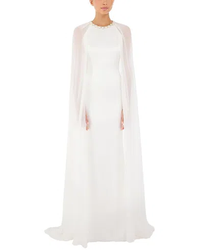 Jenny Packham Dream Catcher Embellished Dress In White