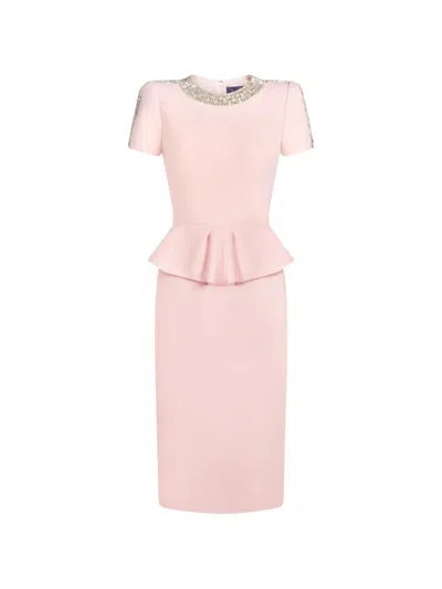Jenny Packham Dubois Dress In Pink