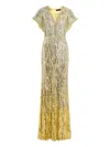 Jenny Packham Dusk Dress In Yellow