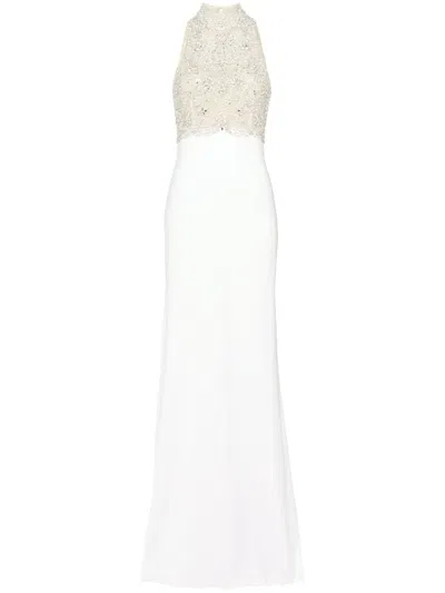 Jenny Packham Eda Dress In Neutrals