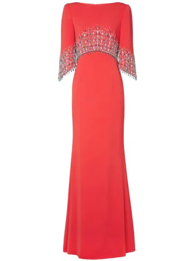 Jenny Packham Electra Dress In Orange