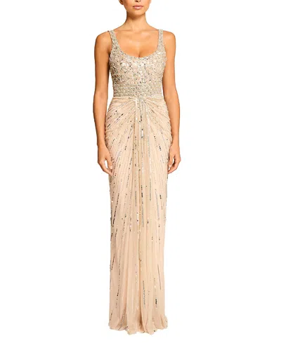 Jenny Packham Elixir Sequin-embellished Maxi Dress In Pink