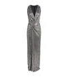 Jenny Packham Embellished Isoline Gown In Silver