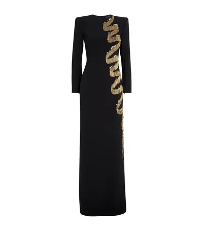 JENNY PACKHAM EMBELLISHED LIBERTY MAXI DRESS