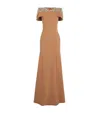 Jenny Packham Embellished Polaris Gown In Beige