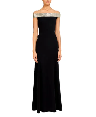 Jenny Packham Enigma Dress In Black
