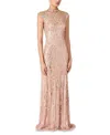 Jenny Packham Ernest Maxi Dress In Pink