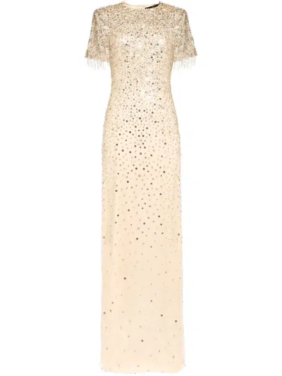 Jenny Packham Esna Kleid In Nude