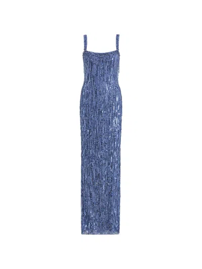 Jenny Packham Fleur Bead-embellished Gown In Multi