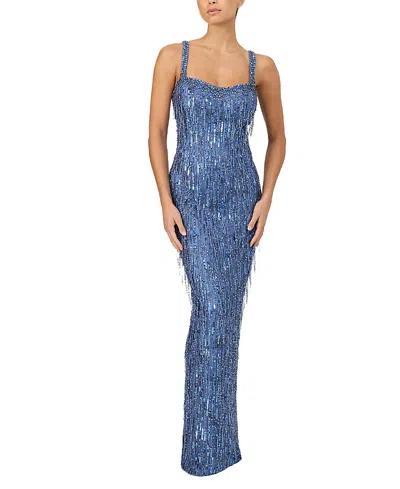 JENNY PACKHAM FLEUR EMBELLISHED MAXI DRESS