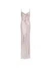 Jenny Packham Foxx Embellished Dress In Purple