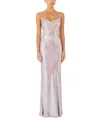 Jenny Packham Foxx Embellished Dress In Purple