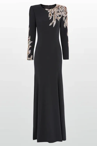 JENNY PACKHAM JENNY PACKHAM HONOR SEQUIN-EMBELLISHED MAXI GOWN