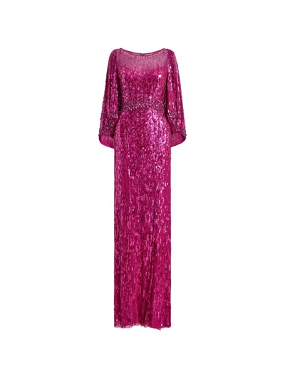 Jenny Packham Ines Dress In Pink
