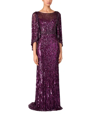 JENNY PACKHAM INES SEQUIN-EMBELLISHED DRESS