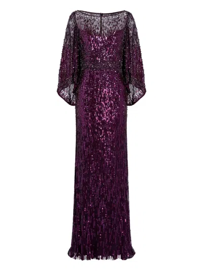 Jenny Packham Ines Sequin-embellished Maxi Dress