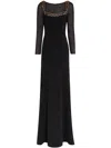 Jenny Packham Jamilia Maxi Dress In Black