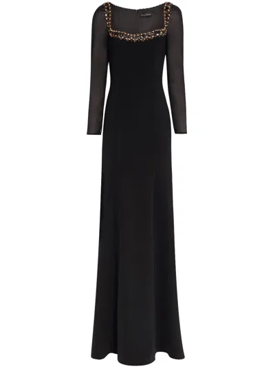 Jenny Packham Jamilia Maxi Dress In Black