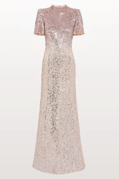 JENNY PACKHAM JENNY PACKHAM JOURDAIN SEQUIN-EMBELLISHED GOWN