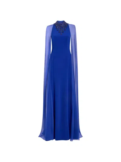 Jenny Packham Kalypto Dress In Blue