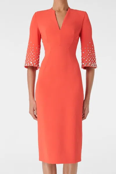 Jenny Packham Layla Dress In Red