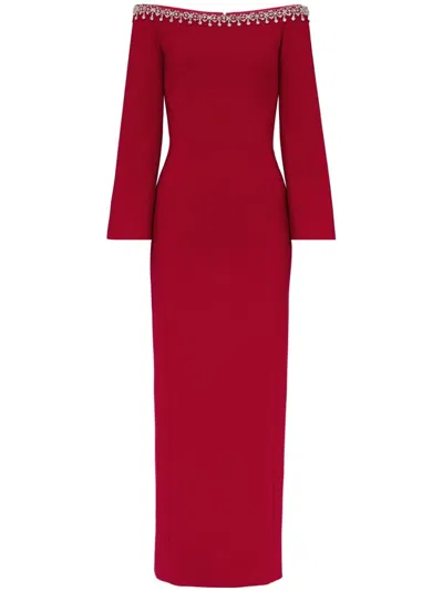 Jenny Packham Lima Dress In Red