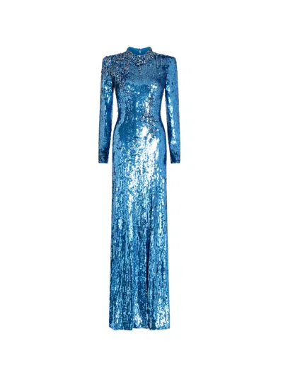 Jenny Packham Lina Kleid In Blue