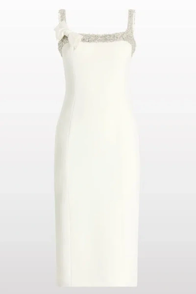 JENNY PACKHAM JENNY PACKHAM LUCY CRYSTAL-EMBELLISHED BOW MIDI DRESS