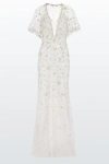 Jenny Packham Luna Maxi Dress In White