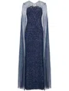 Jenny Packham Mabel Gown In Blue