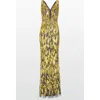 Jenny Packham Marion Maxi Dress In Yellow