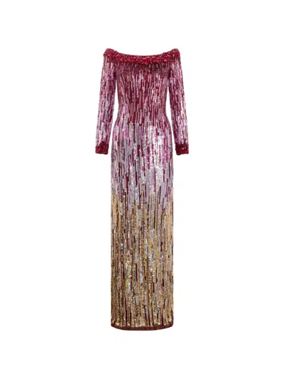 Jenny Packham Marnie Dress In Multi