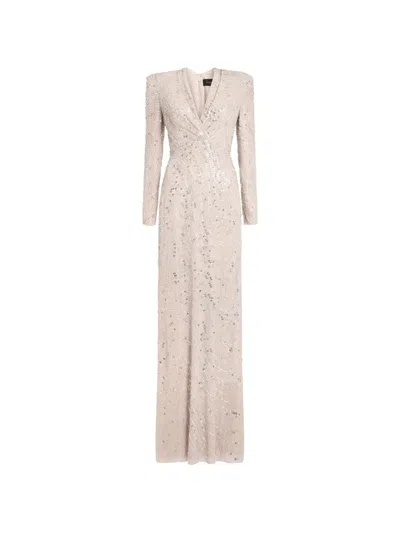 Jenny Packham Maxi Arizona Dress In Brown