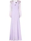 Jenny Packham Mercury Gown In Purple