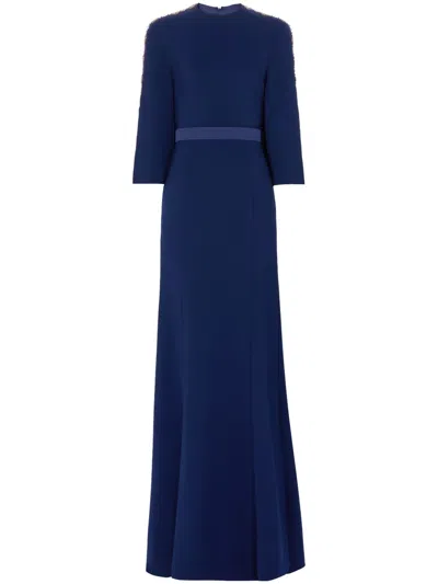 Jenny Packham Mildred Dress In Blue
