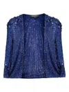 Jenny Packham Mina Jacket In Blau
