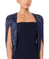 Jenny Packham Mina Jacket In Blue