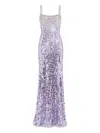 Jenny Packham Mirabeau Maxi Dress In Purple