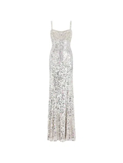 Jenny Packham Mirabeau Sequin-embellished Dress In Multi