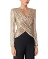 Jenny Packham Misty Blouse In Gold